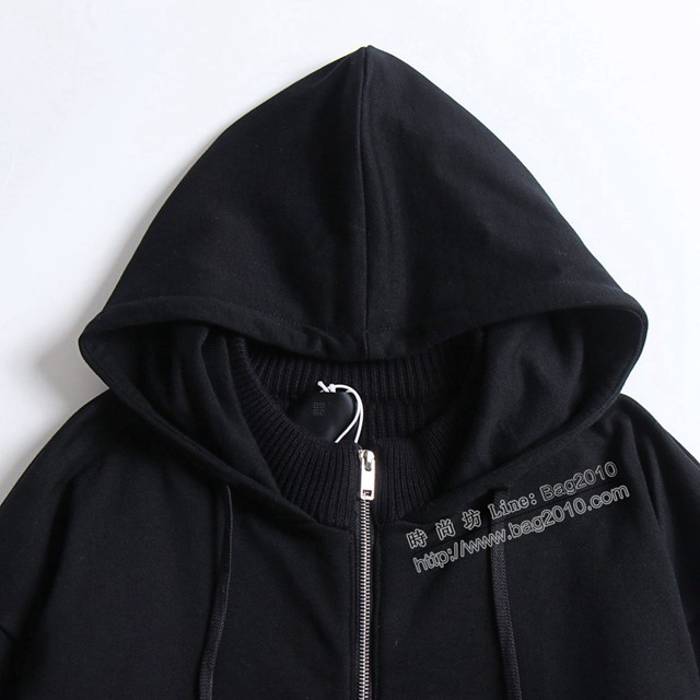 Givenchy專櫃紀梵希專門店2023FW新款重工針織布拼接毛衣外套 男女同款 tzy3161